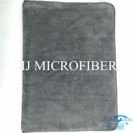 Grey Color Car Cleaning Cloth Towel High-Low Pile Car Wash Tools Microfiber