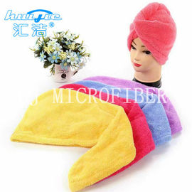 Colorful Microfiber Coral Fleece Hair Turban Hair Drying Cloth Super Absorption
