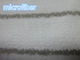 Abu-abu Putih Tenun Kain Bulu Karang Kain Microfiber 580gsm Mop Pad