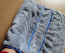 Microfiber 50 * 90cm  800gsm Fold Pocket Grey Pet Dog Coral Fleece Sports Towel