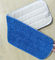 Blue Twisted Microfiber Wet Mop Pads, 5mm Sponge 280gsm Nylon Self Adhesive Mop Pad Head