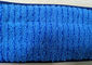 Microfiber 13 * 47cm Scrubber Rigid Wire Blue Piping Coral Fleece Wet Mop Pads