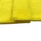 Kain Pembersih Microfiber Warp Rajutan Kuning 40x40 Pipa Poliamida Poliamida