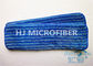 Professional Microfiber Flat Microfiber Mop Head Pad With Pp Strips 5” x 24”