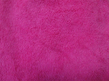 Kain Terry Warp Warna-warni Merah 50 * 60 Handuk Pembersih Rumah Tangga Microfiber Tekstil