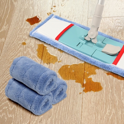 Dapat Digunakan Kembali Pel Pad untuk Swiffer Sweeper Pel Microfiber Mop Pad Isi Ulang Bisa Dicuci untuk Lantai Keras Baseboard Cleaning