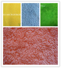 100% Polyester Microfiber Fabric 165cm 340gsm Coated Microfiber Bulu Karang