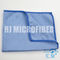 Microfiber 30*40cm 80% polyamide and 20% polyester piped household cleaning french towel