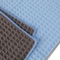 Microfiber Waffle Weave Drying Towel Cloth untuk Detailing Mobil, Dapur Rumah, Kain Microfiber Streakless Serba Guna