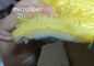 40 * 60 Cm Kuning Indah Microfiber Debu Pel Bulu Kamar Mandi Anti Selip Karet Mat