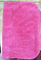 Microfiber Hijau Colorful Coral Fleece Jahing Mobil Kitchen Towels 26 * 36cm 600gsm