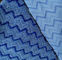 Microfiber Blue Zigzag W Bentuk Warp 80/20 Mop Twisted Fabric 150cm Width 550gsm