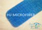 Biru 80% Polyester Komersial Microfiber Floor Mop Pads With