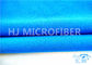 Blue Polyester Flexible  Loop Fabric For Clothing And Bag Adhering